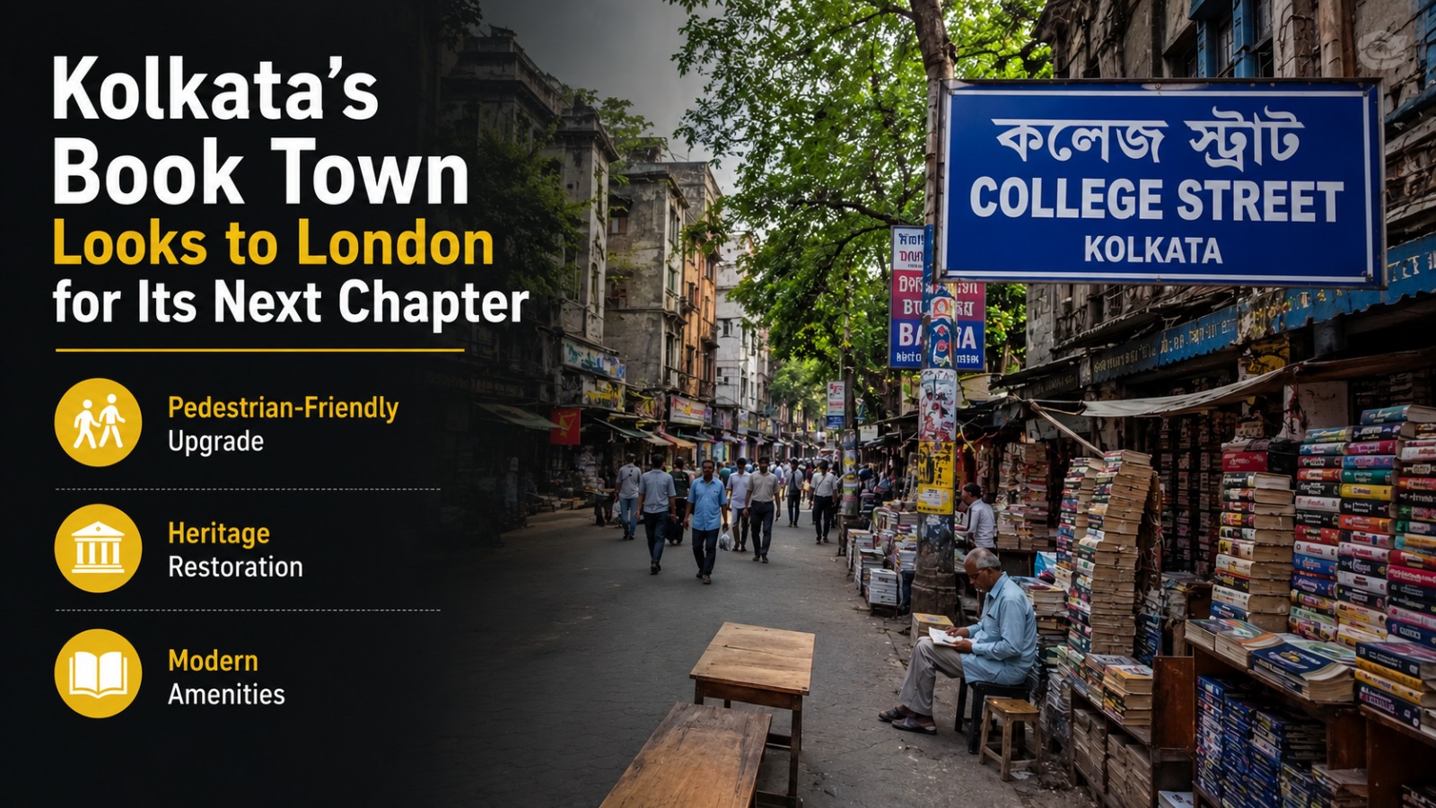 Kolkata's Book Town Looks to London for Its Next Chapter