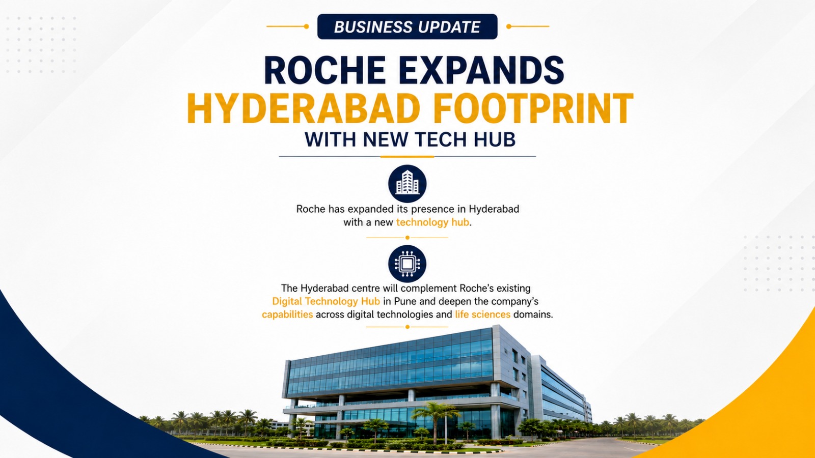Roche Expands Hyderabad Footprint With New Tech Hub