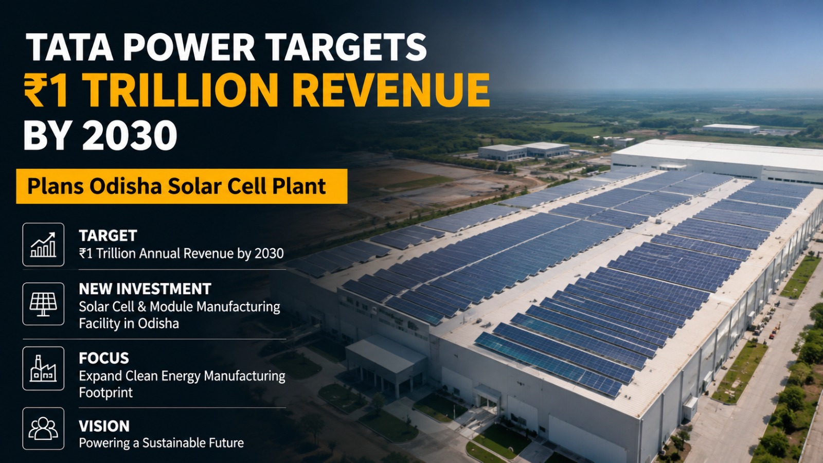 Tata Power Targets 1 Trillion Revenue By 2030