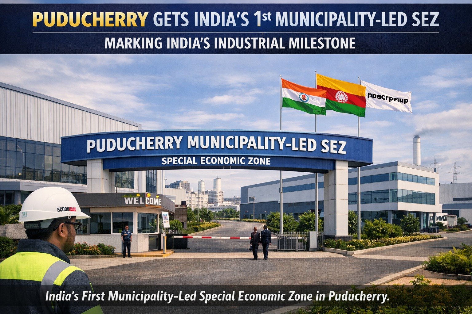 Puducherry Gets India's First Municipality-Led SEZ