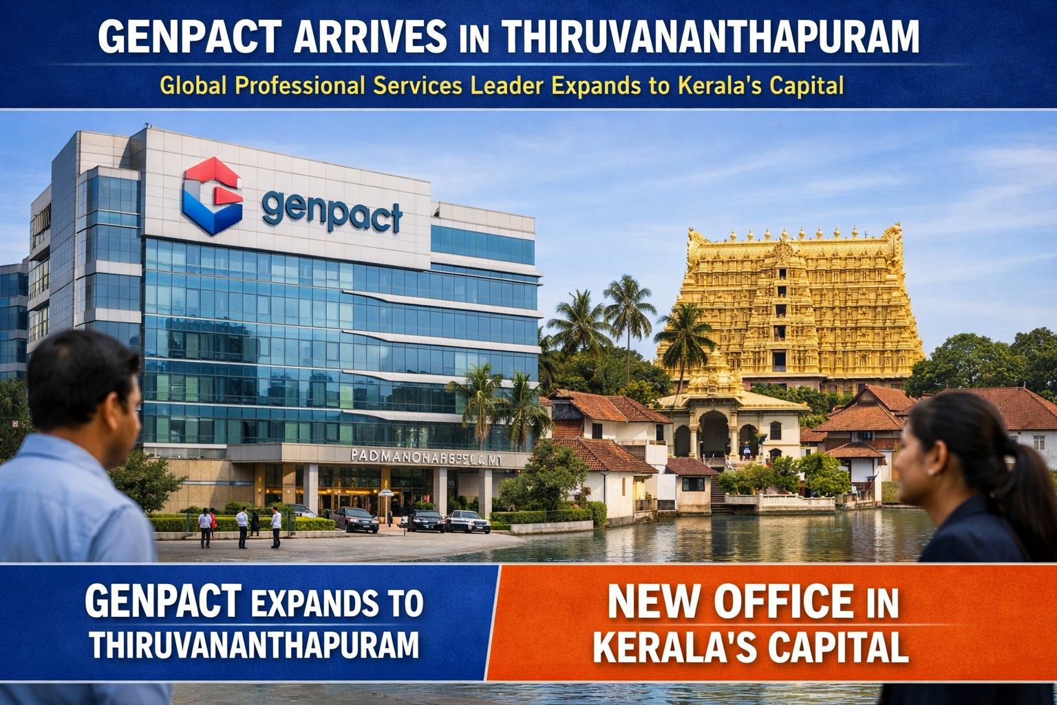 Genpact Arrives in Thiruvananthapuram. global Professional Services Leader Expands To Kerala's Capital
